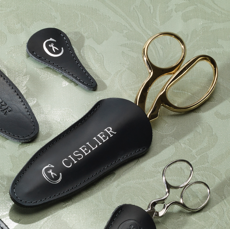 Large Embossed Leather Scabbard - Ciselier Company